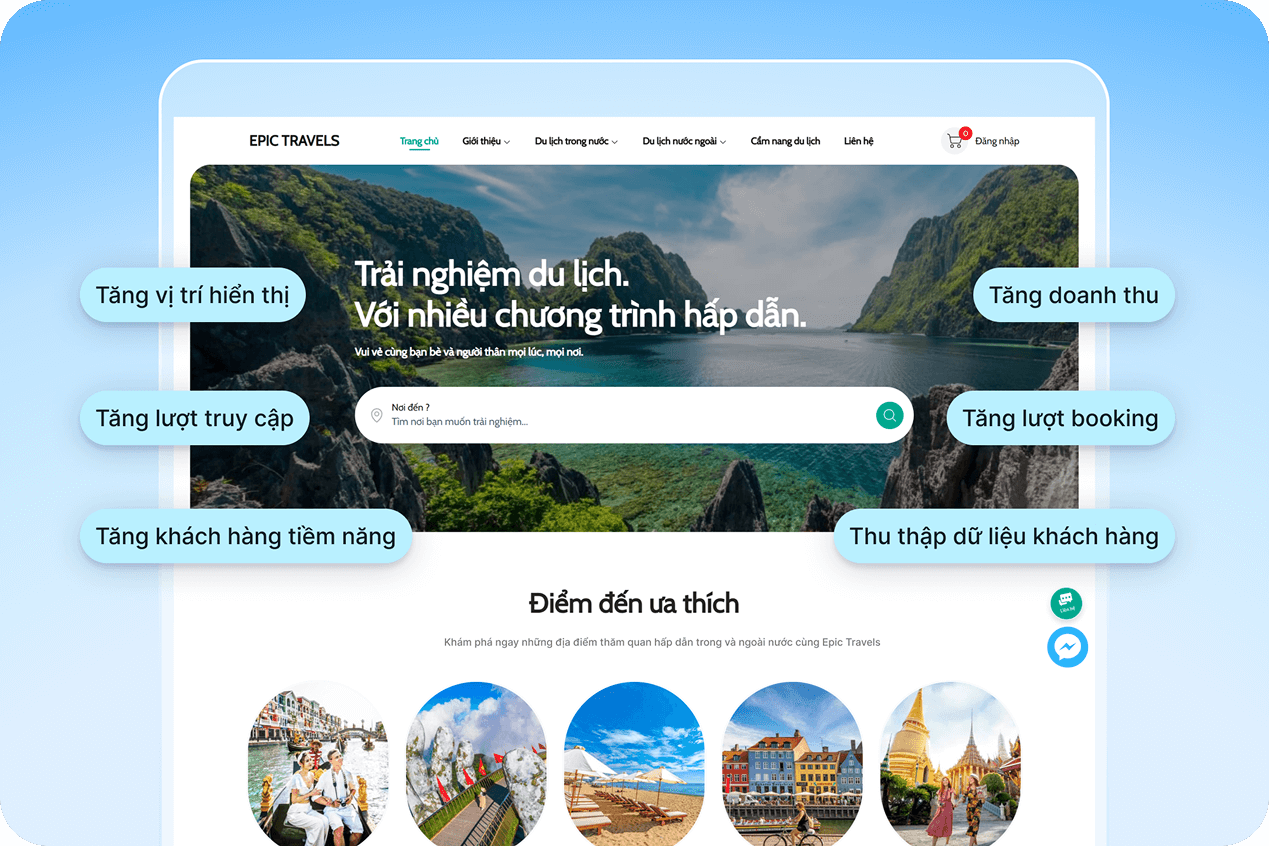 Web doanh nghiệp chuẩn SEO