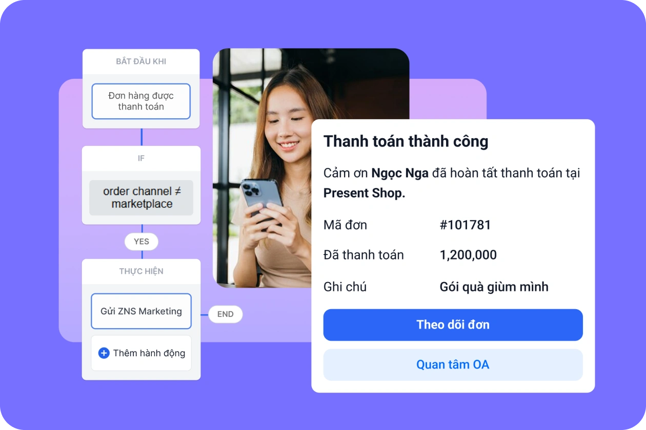 Cảm ơn khi thanh toán