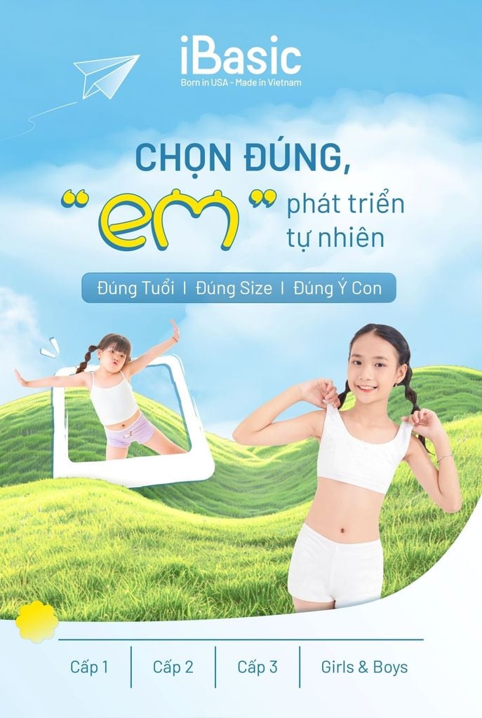 Đồ lót cho Con: Chọn ĐÚNG, 
