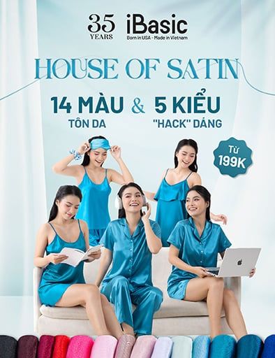 Đồ mặc nhà House of Satin sẽ khiến Nàng chẳng muốn rời khỏi nhà