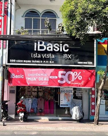 iBasic Cách Mạng Tháng Tám, Cửa hàng nội y -500 Cách Mạng Tháng 8, Phường Nhiêu Lộc (cũ: Phường 11, Quận 3), Thành phố Hồ Chí Minh