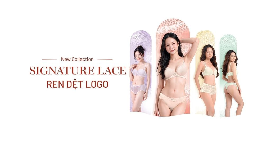 Trải nghiệm NỘI Y REN DỆT LOGO đầu tiên trên thị trường