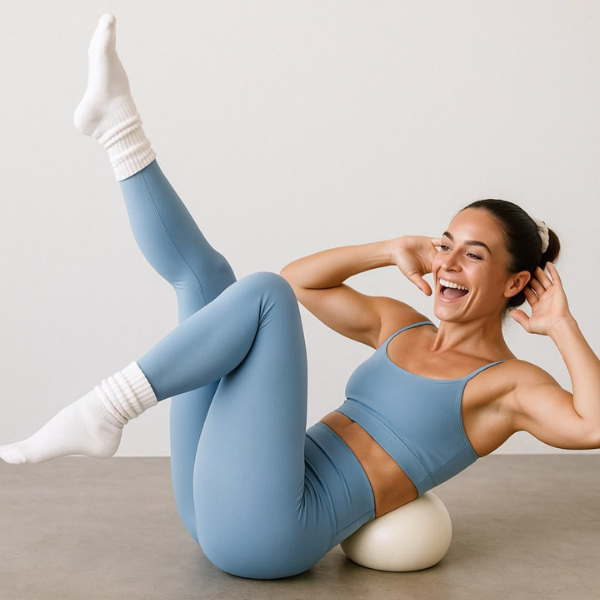 cô gái tập pilates