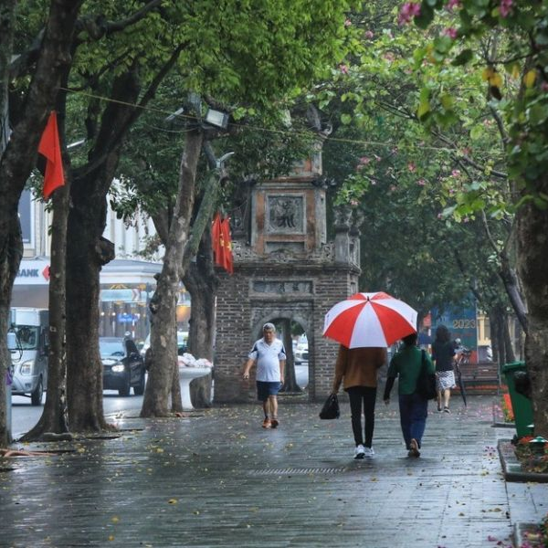 đường xá mùa nồm
