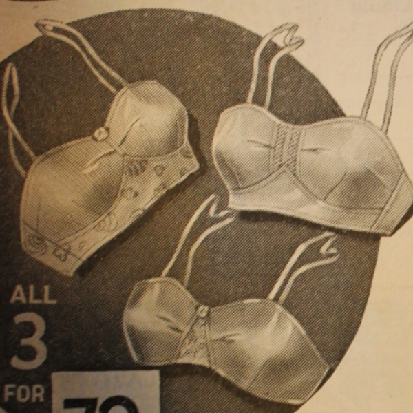 brassiere vào những năm 1930-1940