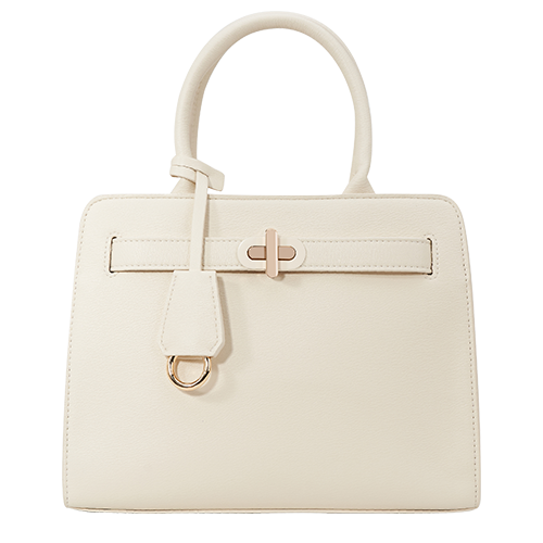 Túi Xách Trung Trang Trí Charm Và Khóa
