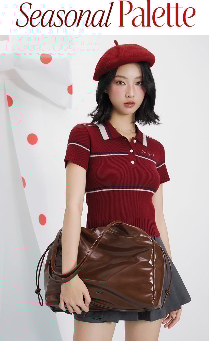 Túi Xách Lớn Tote Rút Dây
