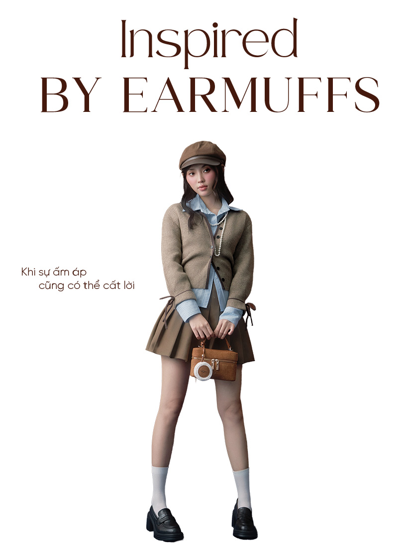 Túi Xách Nhỏ Vanity Case Let It Snow
