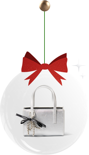 Túi Xách Nhỏ Vanity Case Let It Snow
