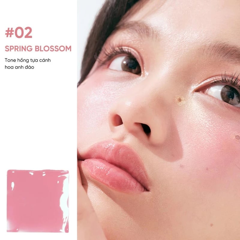 thegioiskinfood.com - Má Hồng Kem Căng Bóng Judydoll Glow Blush Balm 3g