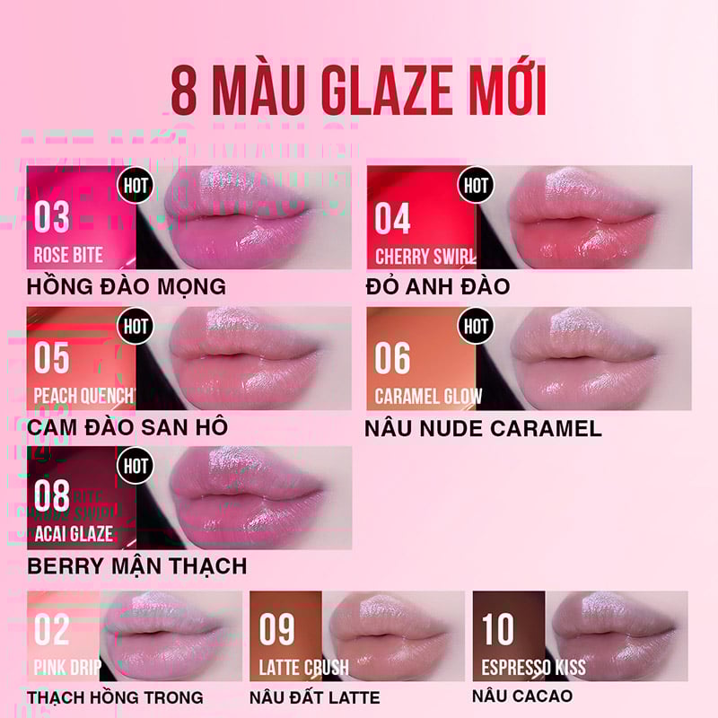 thegioiskinfood.com - Son Bóng Dưỡng Môi Maybelline Lifter Glaze Oil Balm 2.8g