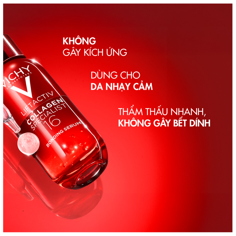 thegioiskinfood.com - Serum Hỗ Trợ Trẻ Hóa & Săn Chắc Da Vichy Liftactiv Collagen Specialist 16 Bonding Serum 30ml