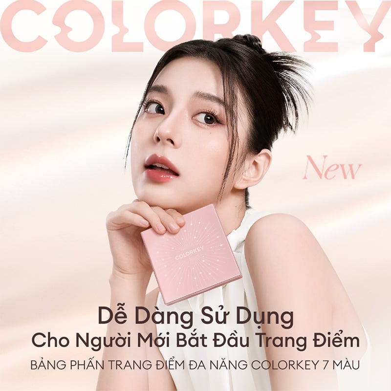 thegioiskinfood.com - Bảng Phấn Trang Điểm Đa Năng 7 Ô Màu Colorkey Embrace Nature Seven-Shade Makeup Palette