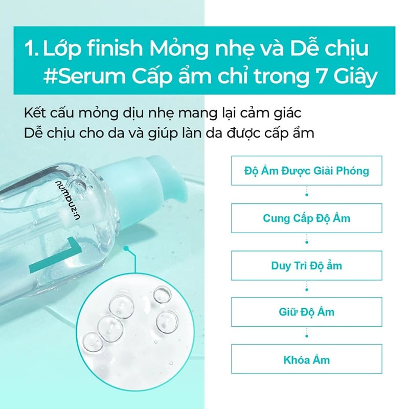 thegioiskinfood.com - Serum Làm Dịu Da numbuzin No.1 Pantothenic B5 Active Soothing Serum 50ml