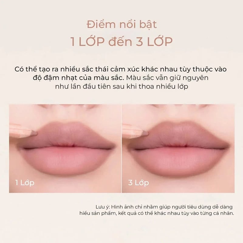 thegioiskinfood.com - Chì Kẻ Viền Môi Clio Nhung Lì, Lâu Trôi Velvet Lip Pencil 1.45g