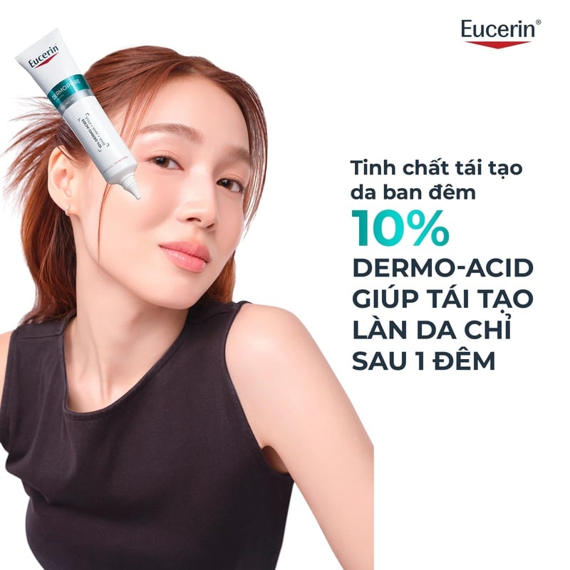 thegioiskinfood.com - Tinh Chất Eucerin Hỗ Trợ Giảm Mụn, Mờ Vết Thâm Eucerin Dermopure Clinical Peeling 10 40ml