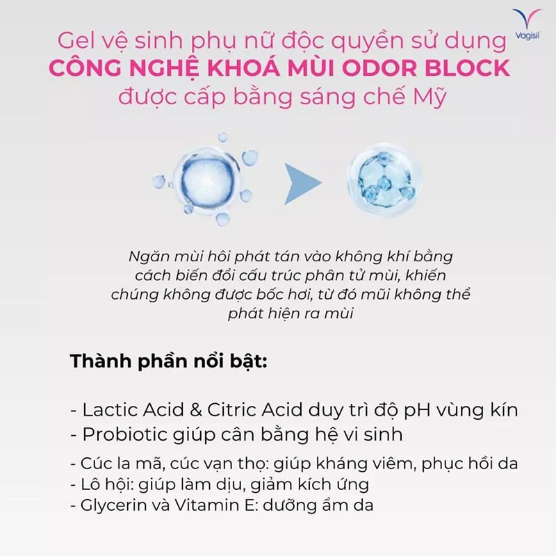 thegioiskinfood.com - Vagisil Ultra Fresh Daily Intimate Wash 240ml (chai tím)