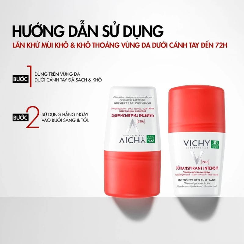thegioiskinfood.com - Vichy Detranspirant Intensif 72H