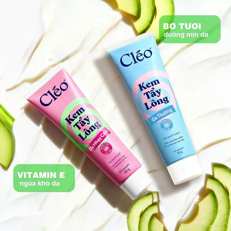 thegioiskinfood.com - Kem Tẩy Lông CLEO Hair Removal Cream