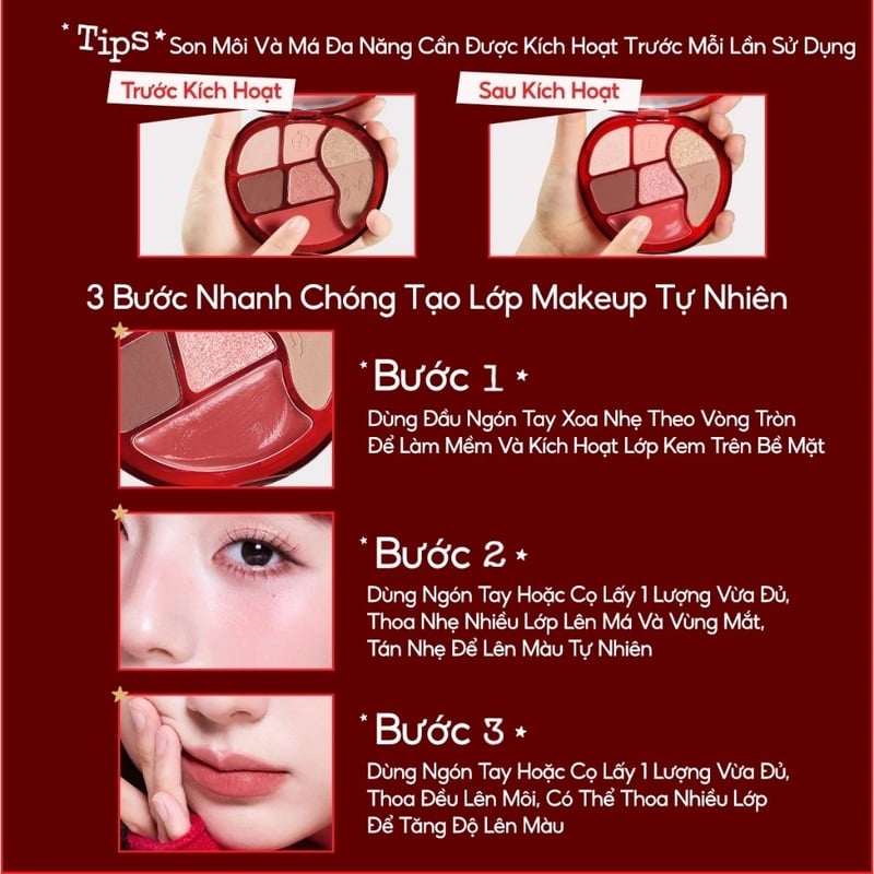 thegioiskinfood.com - Bảng Phấn Mắt Đa Năng 7 Trong 1 Tiện Lợi Colorkey Playful Color Multi Palette 04 13g