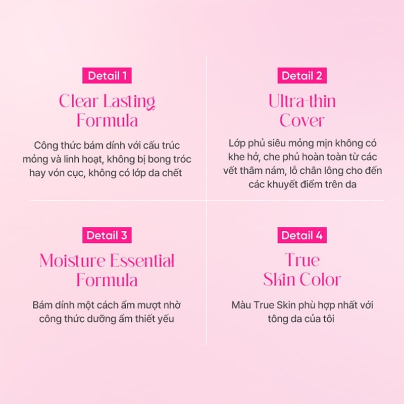 thegioiskinfood.com - Phấn Nước Mỏng Mịn Căng Bóng&nbsp;Banila Co Essence Skin Pink Cushion SPF50+ PA+++ 12g