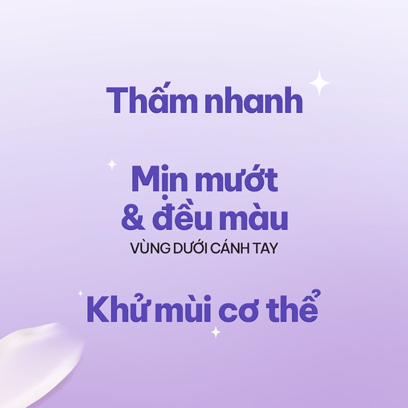thegioiskinfood.com - Serum Dưỡng Vùng Da Dưới Cánh Tay Kiss My Body Hỗ Trợ Phục Hồi Sáng Da Snowy Smooth Underarm Dry Serum 45g
