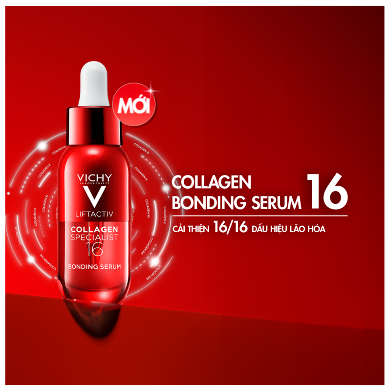 thegioiskinfood.com - Serum Hỗ Trợ Trẻ Hóa & Săn Chắc Da Vichy Liftactiv Collagen Specialist 16 Bonding Serum 30ml