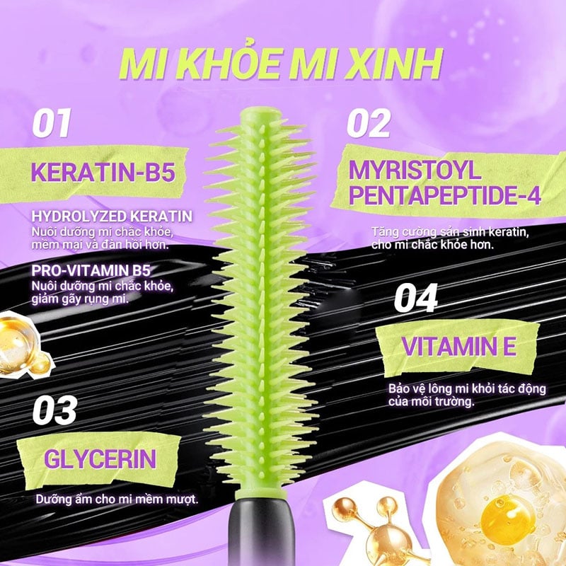 thegioiskinfood.com - Mascara DAZZLE ME Chuốt Mi Dày & Cong Tư Nhiên Lock & Pop Volumax-ing Mascara 7g