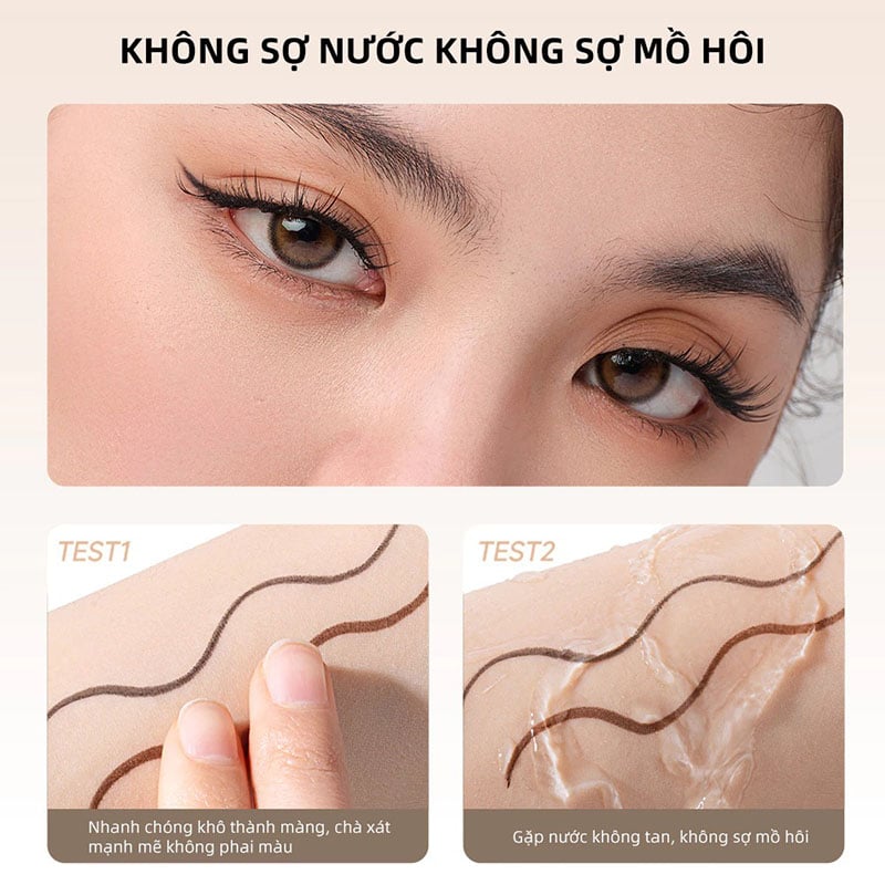 thegioiskinfood.com - Chì Kẻ Mắt Dạng Gel Lâu Trôi UKISS Fine Matte Sharping Gel Eyeliner 60mg