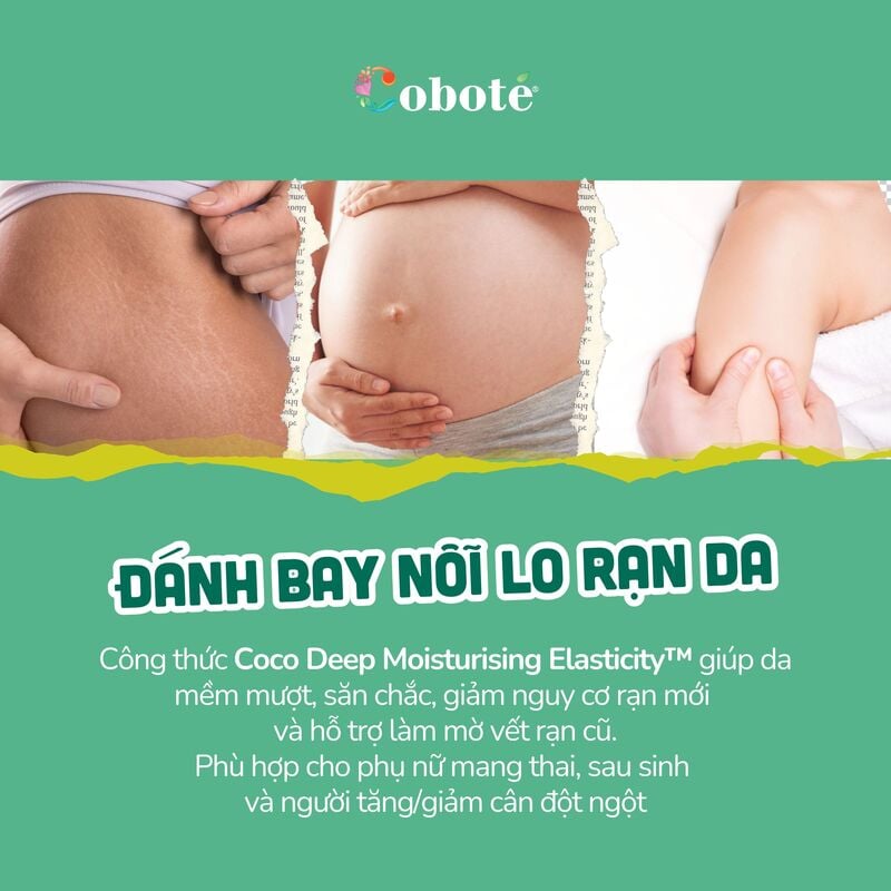 thegioiskinfood.com - Bơ Dưỡng Ngừa Rạn, Làm Mờ Rạn&nbsp;COBOTÉ Coco Miracle Stretch Balm