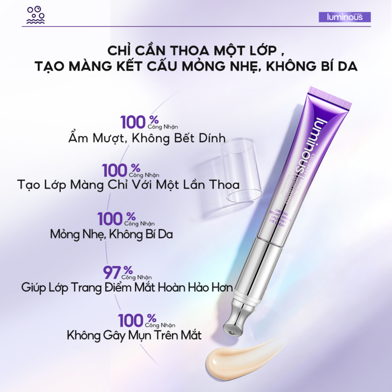 thegioiskinfood.com - Kem Dưỡng Mắt Hỗ Trợ Dưỡng Sáng & Nâng Cơ Vùng Da Mắt Colorkey Luminous Ginseng Brightening & Uplifting Eye Cream 20ml