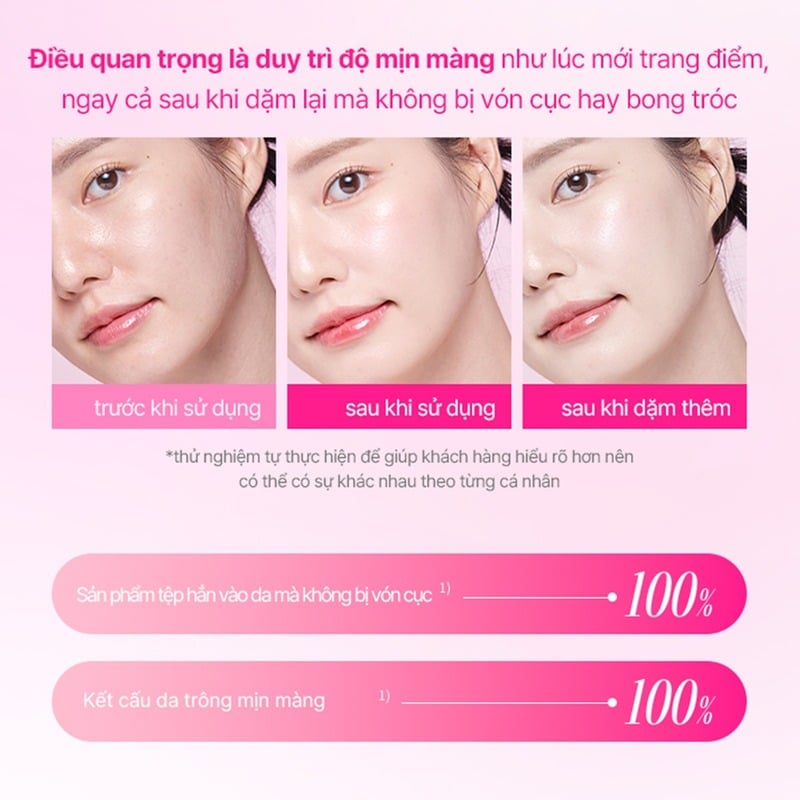 thegioiskinfood.com - Phấn Nước Mỏng Mịn Căng Bóng&nbsp;Banila Co Essence Skin Pink Cushion SPF50+ PA+++ 12g