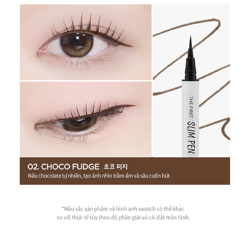 thegioiskinfood.com - Bút Kẻ Mắt Siêu Mảnh, Bền Màu, Lâu Trôi Merzy The First Slim Pen Eyeliner 0.45g