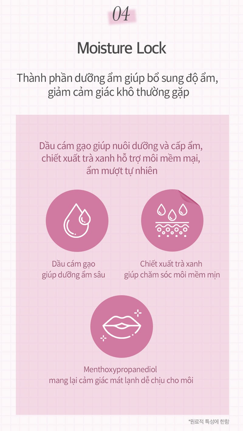 thegioiskinfood.com - Son Kem Lì Khóa Môi Mịn Lì Tự Nhiên&nbsp;Merzy Blur Lock Tint 4g