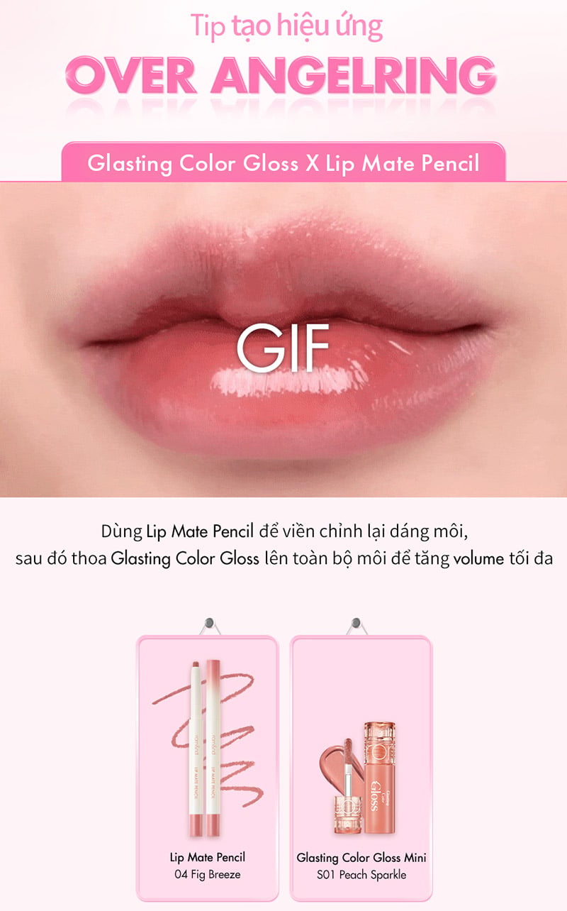 thegioiskinfood.com - Mini Romand Glasting Color Gloss