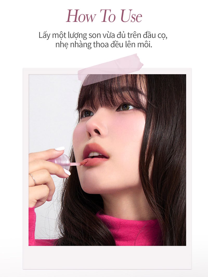 thegioiskinfood.com - Son Kem Lì Khóa Môi Mịn Lì Tự Nhiên&nbsp;Merzy Blur Lock Tint 4g