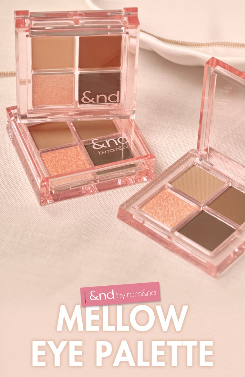 Bảng Phấn Mắt 4 Ô And By Romand Mellow Eye Palette 2.4g