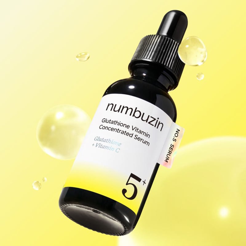 thegioiskinfood.com - Serum Hỗ Trợ Dưỡng Sáng Da&nbsp;numbuzin No.5+ Glutathione Vitamin Concentrated Serum 30ml