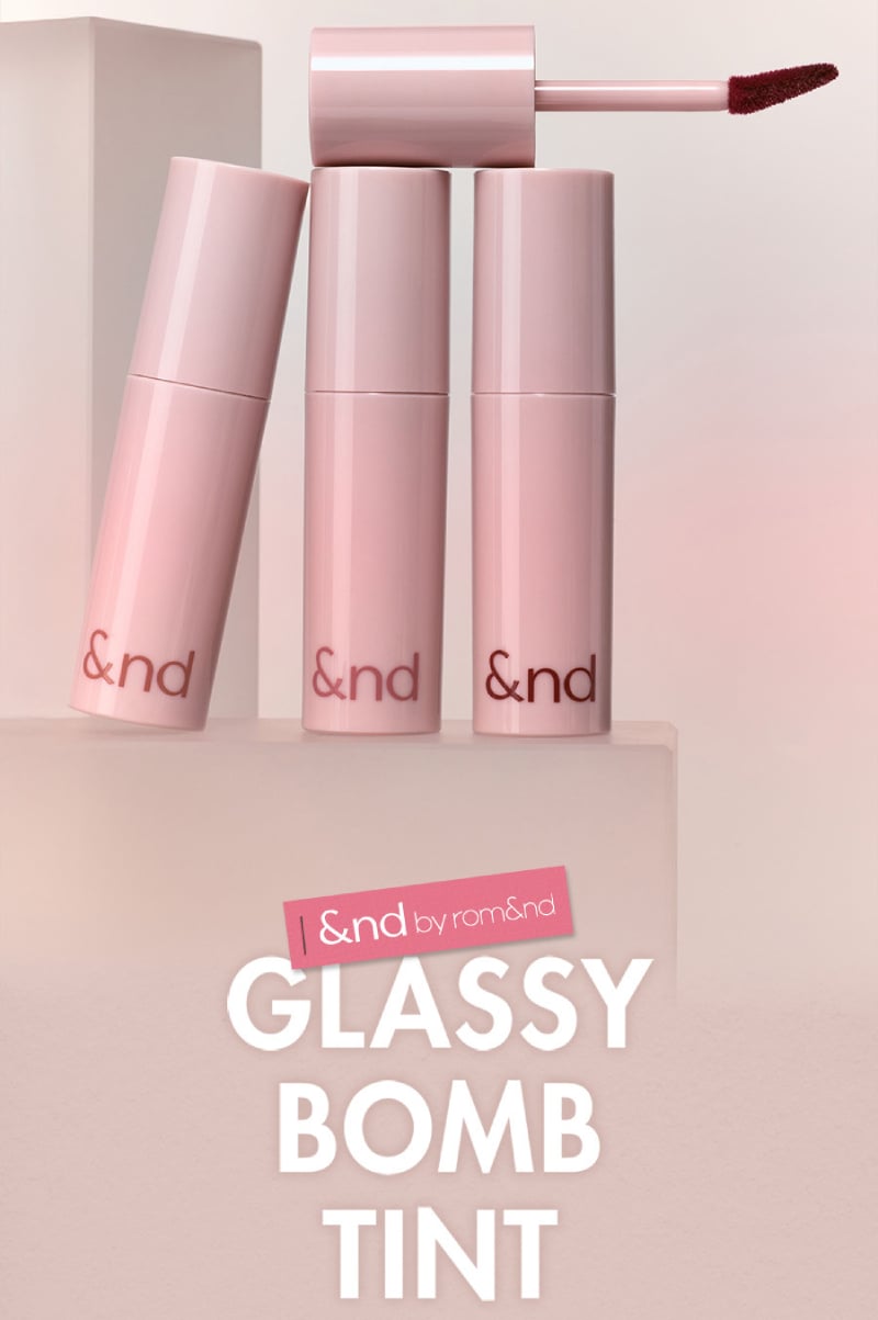 thegioiskinfood.com - Son Tint Bóng Căng Mọng Môi And By Romand Glassy Bomb Tint 2g