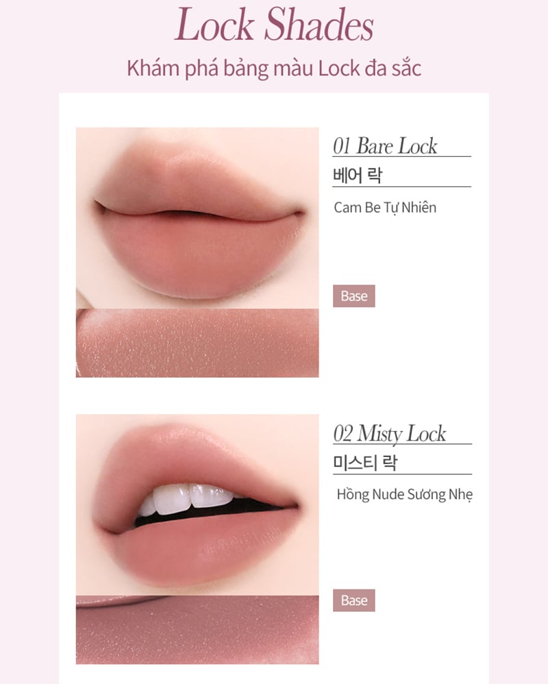 thegioiskinfood.com - Son Kem Lì Khóa Môi Mịn Lì Tự Nhiên&nbsp;Merzy Blur Lock Tint 4g