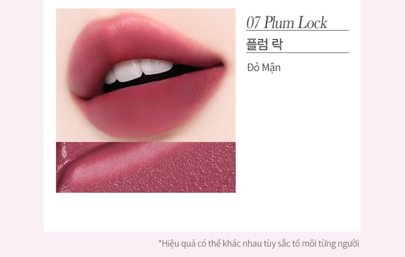 thegioiskinfood.com - Son Kem Lì Khóa Môi Mịn Lì Tự Nhiên&nbsp;Merzy Blur Lock Tint 4g