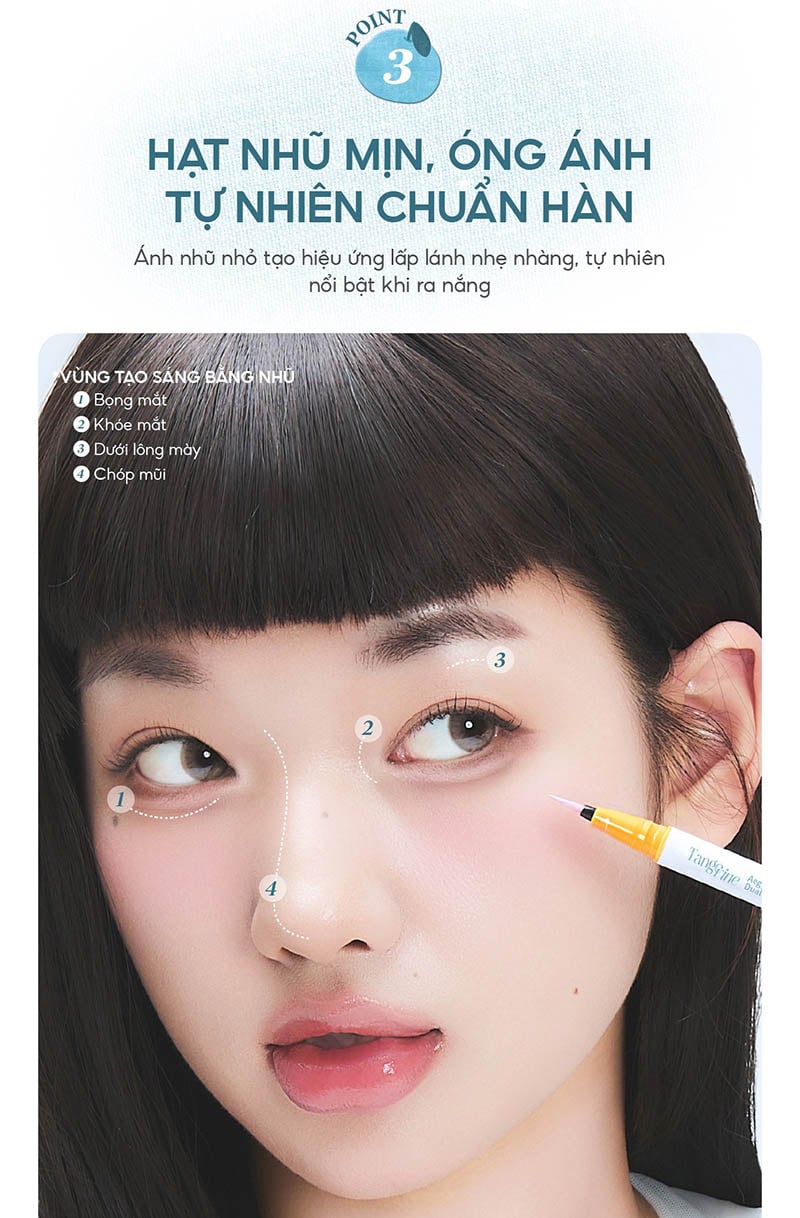 thegioiskinfood.com - Bút Kẻ Bọng Mắt Hai Đầu Dearmay Tangerine Aegyosal Dual Liner 0.5gx2
