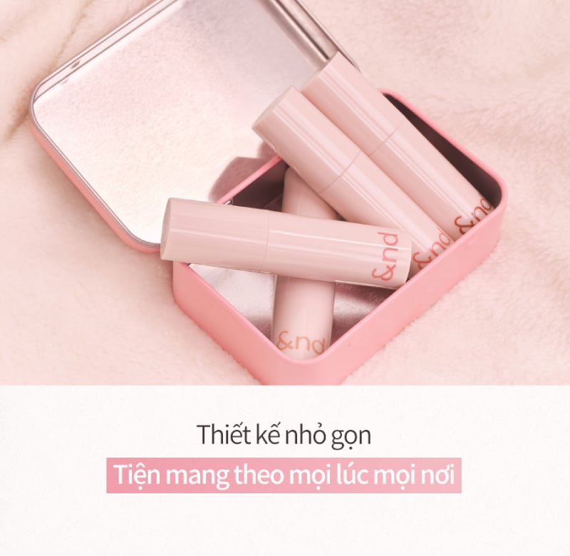 thegioiskinfood.com - Son Tint Bóng Căng Mọng Môi And By Romand Glassy Bomb Tint 2g
