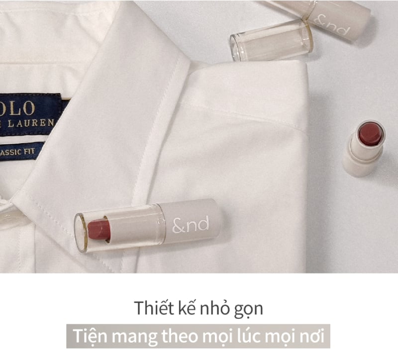 thegioiskinfood.com - Son Tint Bóng Căng Mọng Môi And By Romand Glassy Bomb Son Thỏi Mịn Môi And By Romand Sheery Color Stick 1,2g