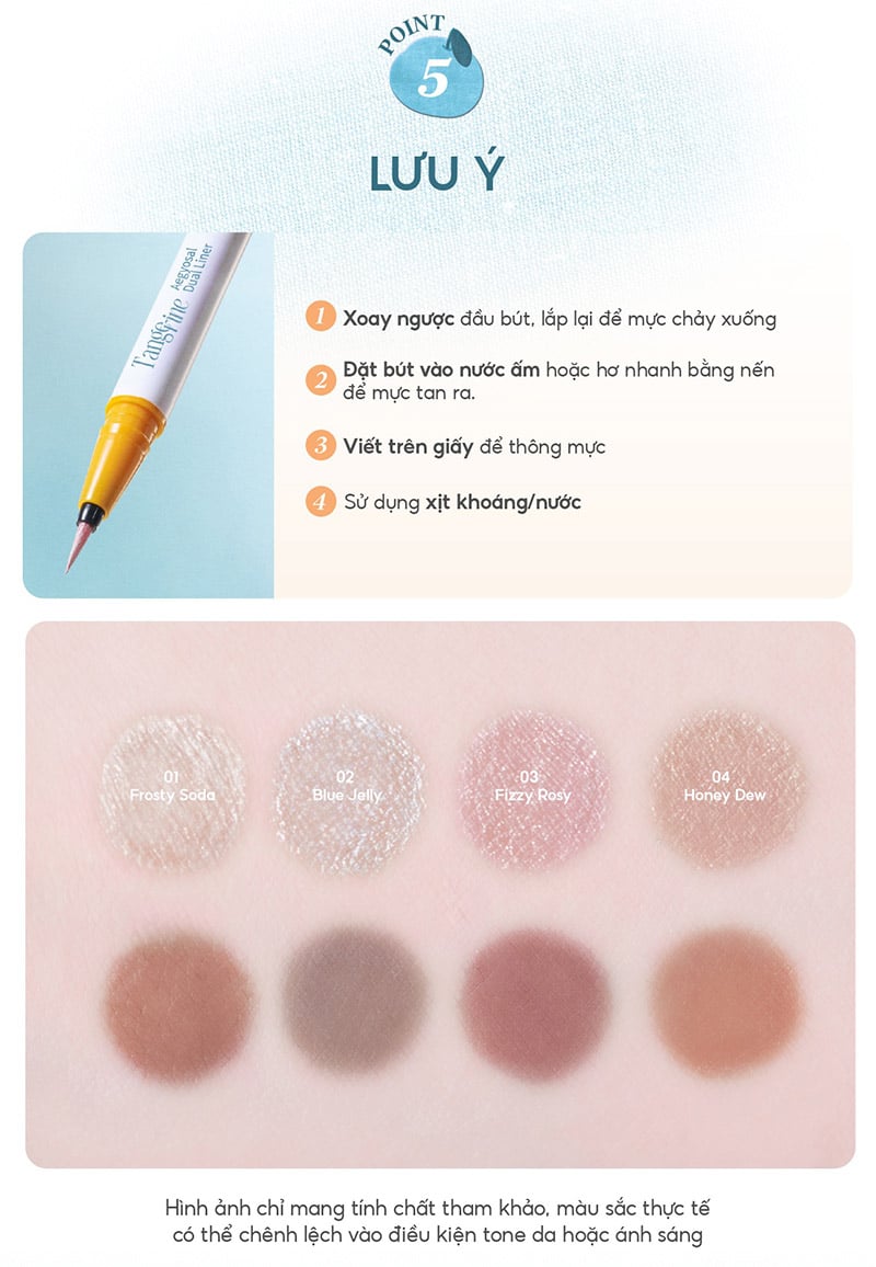 thegioiskinfood.com - Bút Kẻ Bọng Mắt Hai Đầu Dearmay Tangerine Aegyosal Dual Liner 0.5gx2