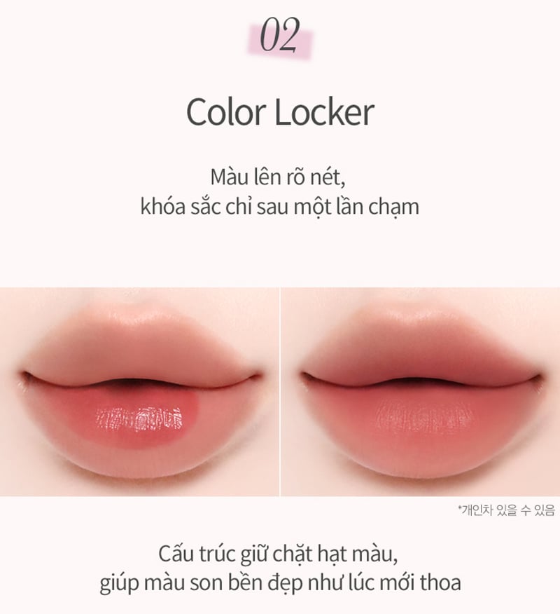 thegioiskinfood.com - Son Kem Lì Khóa Môi Mịn Lì Tự Nhiên&nbsp;Merzy Blur Lock Tint 4g