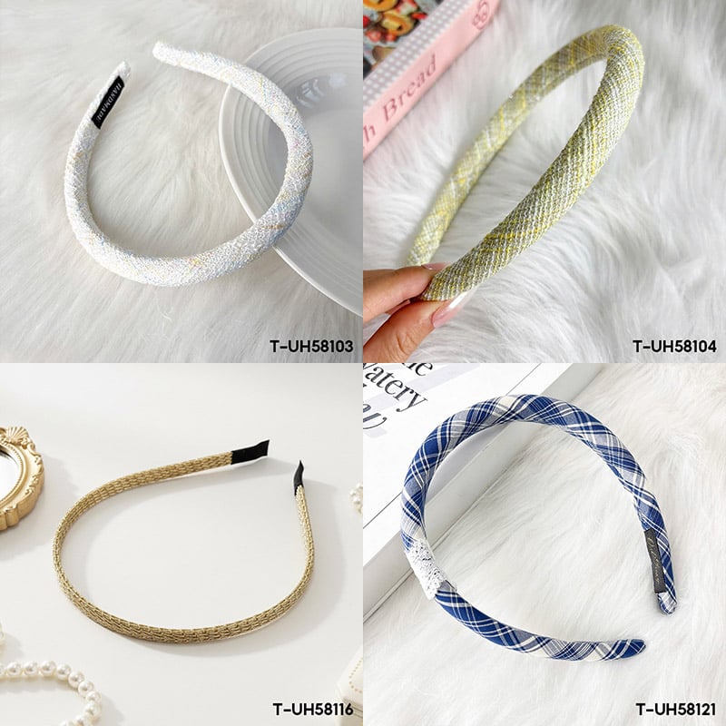 thegioiskinfood.com - Băng Đô Thời Trang Cài Tóc Bản Nhỏ, Thời Trang, Thanh Lịch, Nhiều Họa Tiết TOOLA