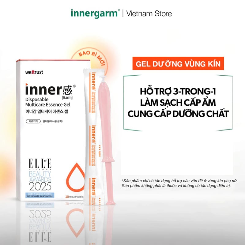 thegioiskinfood.com - Gel Dưỡng Vùng Kín Chăm Sóc 3in1 Innergarm Multicare Essence Gel