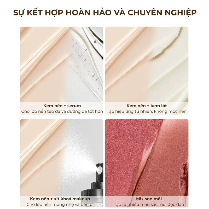 Bộ Khay Trộn Kem Nền Guoxiaoniu Large Ring Palette With Stirring Stick Included