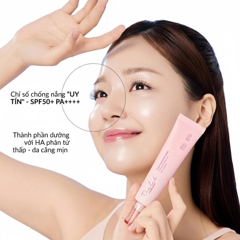 Kem Chống Nắng The Lab Nâng Tông, Cải Thiện Nếp Nhăn By Blanc Doux Oligo Hyaluronic Acid Waterfull Tone-up SPF50+/PA++++ 40ml